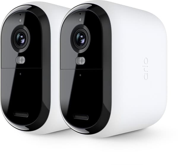 Arlo Essential HD XL trådlös övervakningskamera för bekvämlighet - 2 IP-kameror