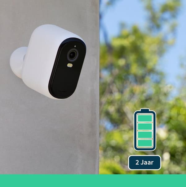 Arlo Essential HD XL trådlös övervakningskamera för bekvämlighet - 2 IP-kameror