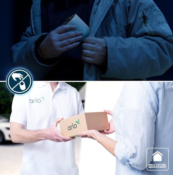 Arlo Essential HD XL trådlös övervakningskamera för bekvämlighet - 2 IP-kameror