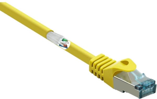 Renkforce RF-5246626. Kabellængde: 0,15 m, kabelstandard: Cat6a, kabelskærm: S/FTP (S-STP), en