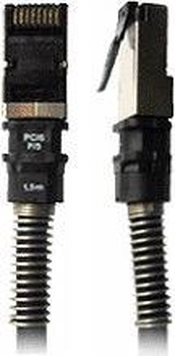 PatchSee PCI6 FTP 1,2m Netværkskabel 1,2m Cat6a Sort
