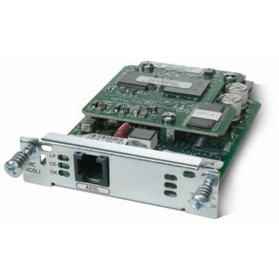 CISCO 1 PORT ADSL HWIC MED BILAGA M HWIC-1ADSL-M=- USED