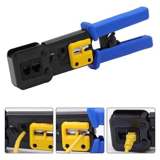 Equip Krimper Rj45/rj11 Blå