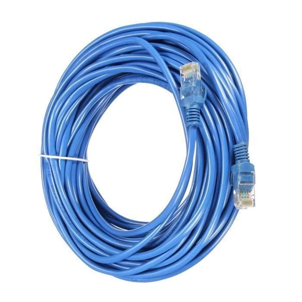TEMPSA RJ45 Ethernet-kabel 20M Blå