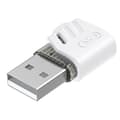 Miniatyrbild 2 av 4: USB-C hona till USB hane OTG-adapter Laddningsdataöverföring XO Vit