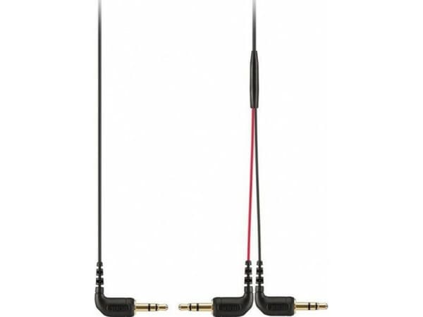 RØDE SC11 - Lydsplitter - mini-phone stereo 3.5 mm hann vinklet til mini-phone stereo 3.5 mm hann vinklet - 27.5 cm - skjermet - for RØDE VideoMic GO