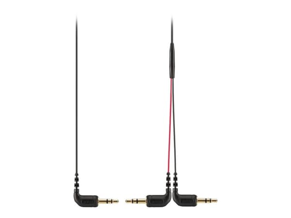 RØDE SC11 - Lydsplitter - mini-phone stereo 3.5 mm hann vinklet til mini-phone stereo 3.5 mm hann vinklet - 27.5 cm - skjermet - for RØDE VideoMic GO