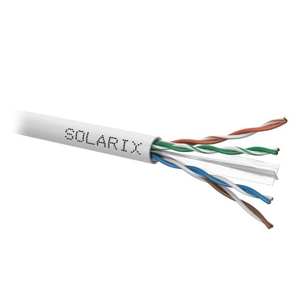 Solarix CAT6 UTP PVC Eca installation cable 305m