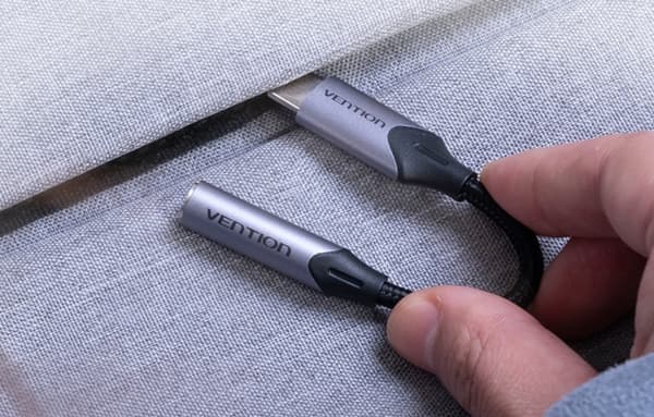 Adapter USB Vention Adapter jack USB-C do 3.5MM Vention BGJHA 0.1m