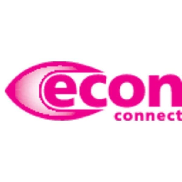 CAT 6 S/FTP nätverkskabel econ connect F6TP0.5GR grå 0.50m skärmat par RJ45