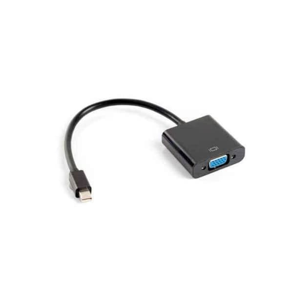 Lanberg AD-0006-BK Mini DisplayPort till VGA Adapter Svart - - - Lanberg