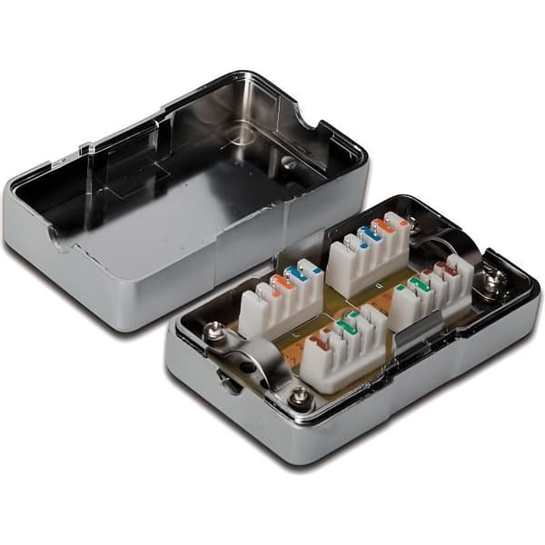 Anslutningsmodul för Twisted Pair LSA-kablar - DIGITUS - CAT 6 skärmad Grå