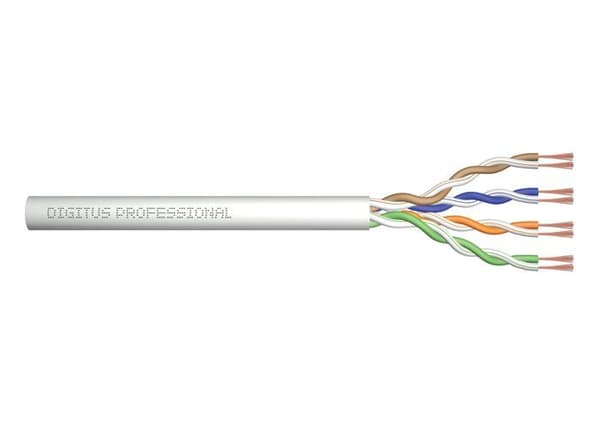 DIGITUS Professional Bulk Kabel 305m UTP CAT 5e Grå