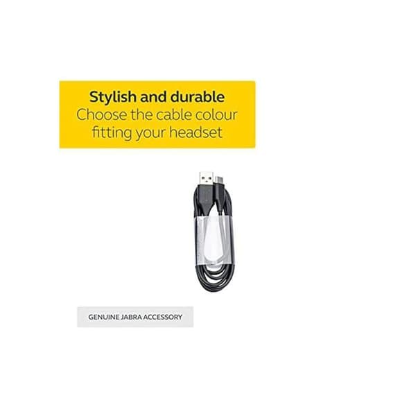 Jabra Evolve2 USB-kabel USB-A till USB-C-kabel - Svart