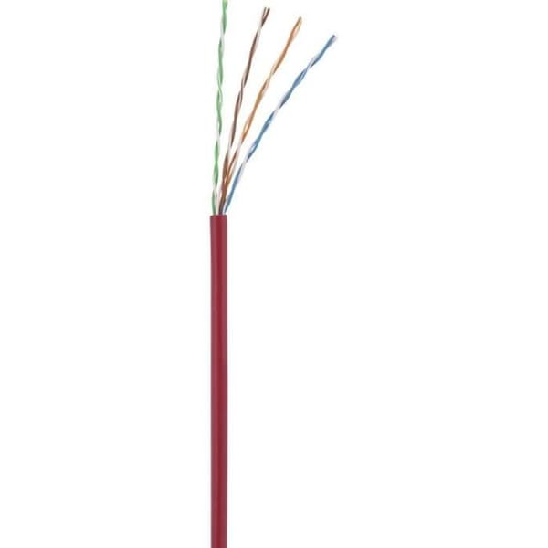 Nätverkskabel - Renkforce - CAT 5e - 0,50 m - Röd