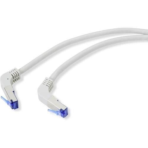RENKFORCE RF-4892470 RJ45 NÄTVERKSKABEL, CAT 6A S-FTP 0,25 PATCH KABEL