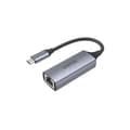 Miniatyrbild 3 av 3: UNITEK U1312A USB C till RJ-45 Adapter - Grå - Aluminiumkontakter