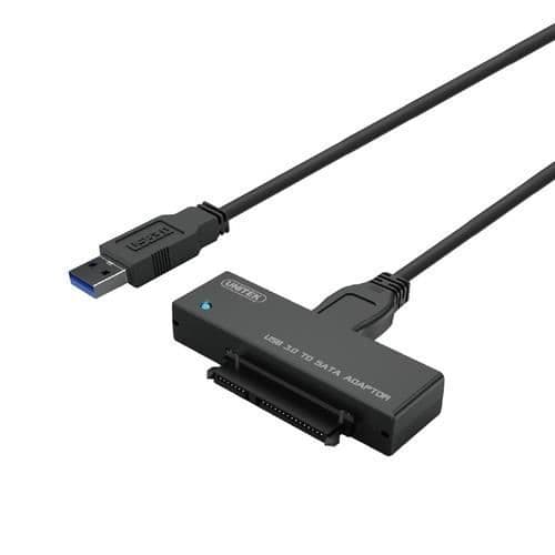 UNITEK Y-1039 gränssnittskort och adapter - Svart - USB - Indikatorer - Plug and Play