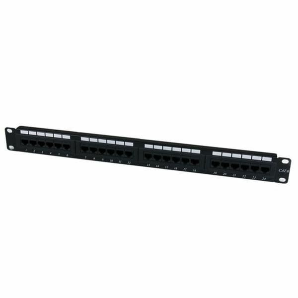 24-port UTP kategori 6 Patch Panel Startech C6PANEL24