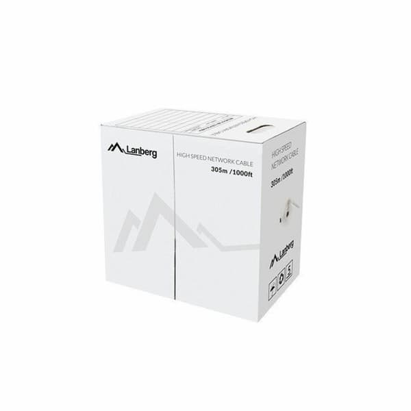 Kaapeli Ethernet LAN Lanberg Punainen 305 m