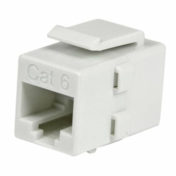 RJ45-adapteri Startech C6KEYCOUPLWH RJ45 Valkoinen