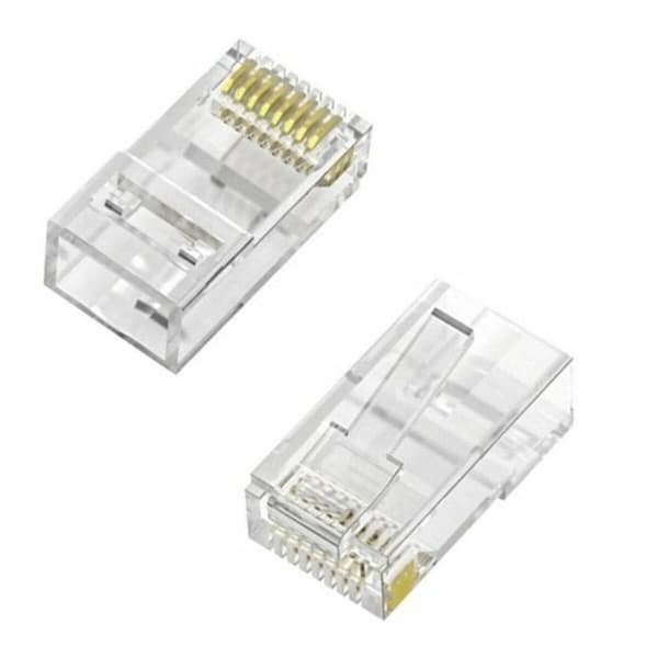 Kategori 6 UTP RJ45 stik Aisens A139-0657 Gennemsigtig