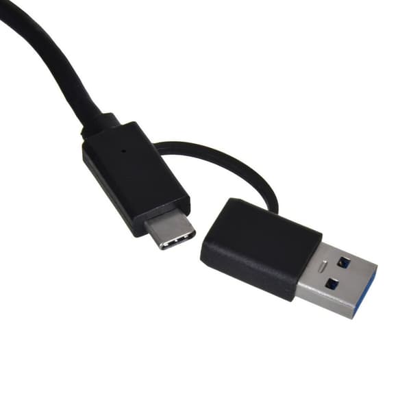 USB-C - Ethernet-adapteri Unitek U1313C Harmaa 30 cm