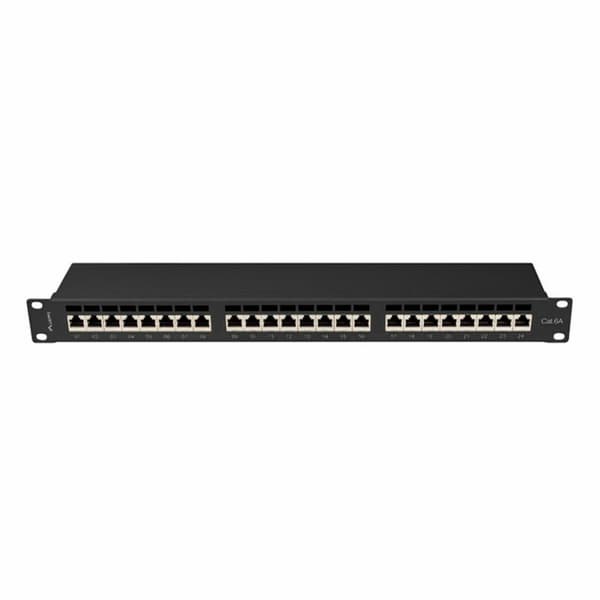 Nätkabel UTP Styv Kategori 6 Lanberg PPSA-1024-B Svart