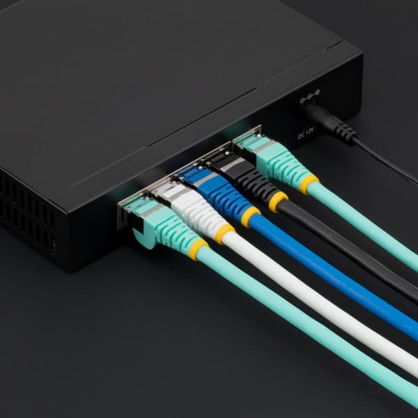 UTP Kategori 6 Rigid Nettverkskabel Startech NLBL-50C-CAT6A-PATCH