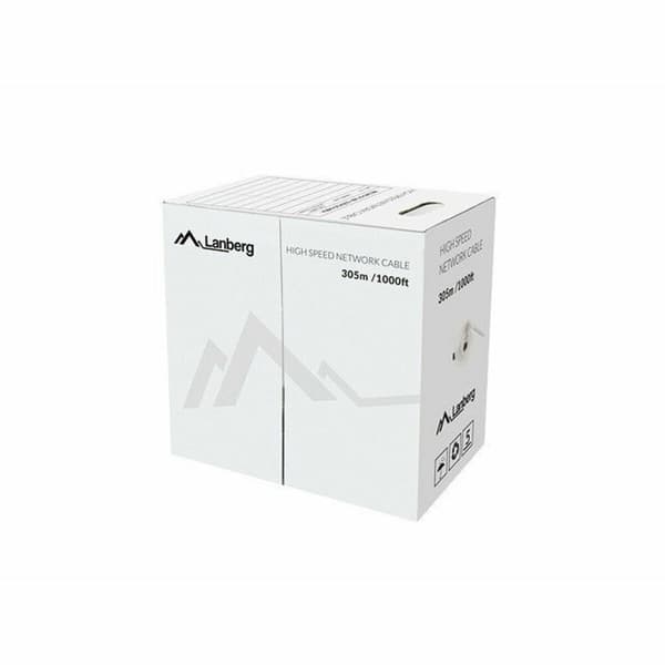 UTP kategoria 5e jäykkä verkkokaapeli Lanberg LCU5-12CU-0305-Y Keltainen 305 m