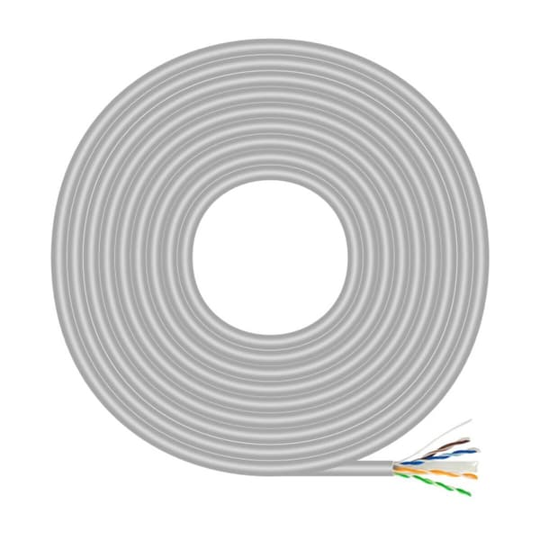 Kategori 6 Hard UTP RJ45 kabel Aisens A135-0743 Grå 500 m