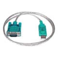 Miniatyrbild 2 av 2: 90 cm USB till DB9 seriell adapterkabel - 90 cm USB till DB9 seriell adapterkabel - USB strömförsörjning - ICUSB232SM3