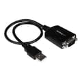 Miniatyrbild 2 av 2: STARTECH USB till DB9 RS232 seriell adapterkabel 30 cm med förvaring av kommunikationsporten - M/M