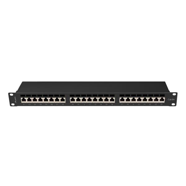 UTP kategori 6 stift netværkskabel Lanberg PPSA-1024-B Sort Sort