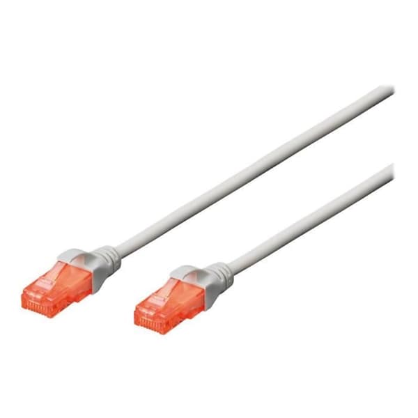 CAT 6 patch sladd - DIGITUS - 10 m - UTP - Grå