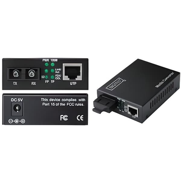 DIGITUS Fast Ethernet-omvandlare, RJ45/SC, …