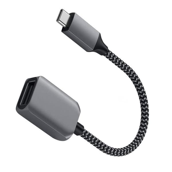 USB-C hane till USB 3.0 honadapter Snabb överföring Satechi Silver