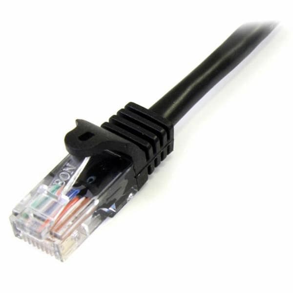 Nätkabel UTP Styv Kategori 6 Startech 45PAT1MBK            1 m