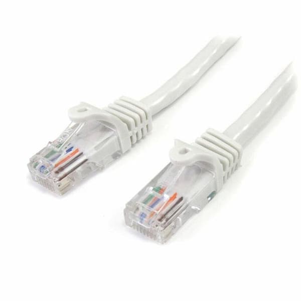 UTP Kategori 6 Rigid Nettverkskabel Startech 45PAT3MWH            3 m