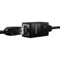 Miniatyrbild 5 av 6: Ethernet RJ45 nätverkskabelkontakt, svart SET med 10 st.