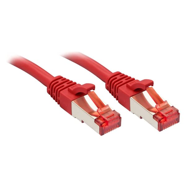 Nätkabel UTP Styv Kategori 6 LINDY 47734 2 m Röd 1 antal