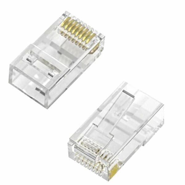 RJ45-liitin Aisens A139-0656 Läpinäkyvä