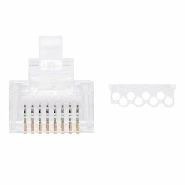 RJ45-stik NANOCABLE 10.21.0201-50 Gennemsigtig