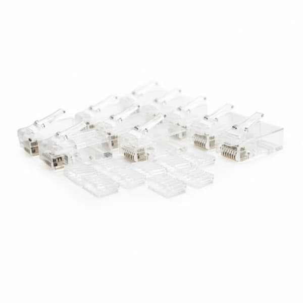 RJ45-stik NANOCABLE 10.21.0201-50 Gennemsigtig