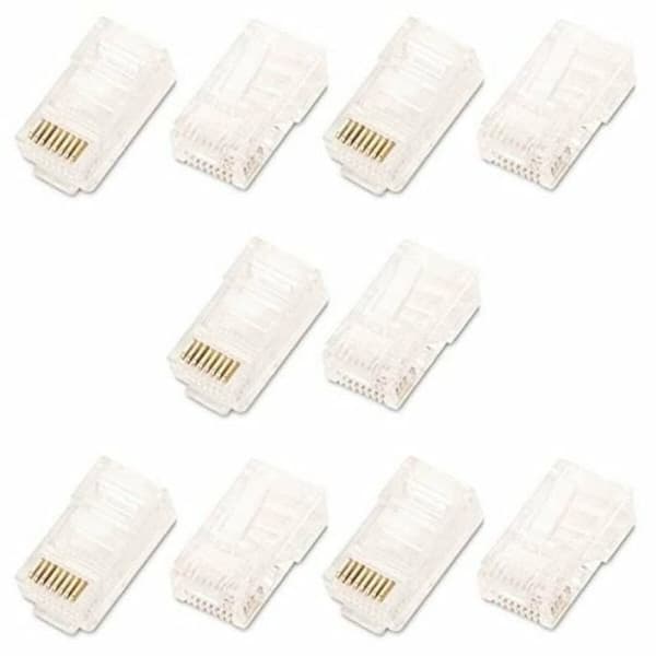 RJ45-stik NANOCABLE 10.21.0201-50 Gennemsigtig
