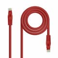 Pikkukuva 2 / 3: CAT 6a UTP kaapeli NANOCABLE 10.20.1800-R Punainen Harmaa 5 m