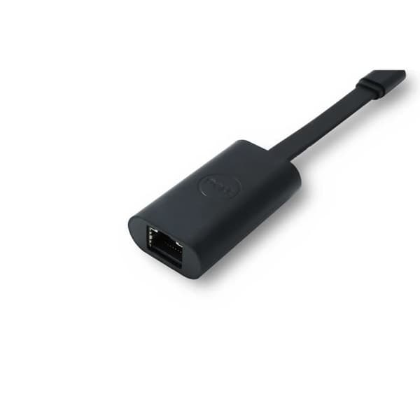 USB-C RJ-45 kabeladapter och kontakt - DELL DBQBCBC064 - Svart