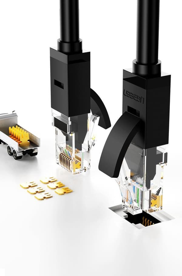 Patchcord-kaapeli Ethernet-verkkokaapeli RJ45 Cat 6 UTP 1000Mbps 5m