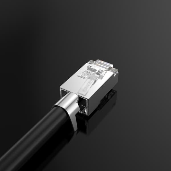 Modulstik RJ45 stik 8P8C Kat 6A / 7 - SÆT med 10 stk.