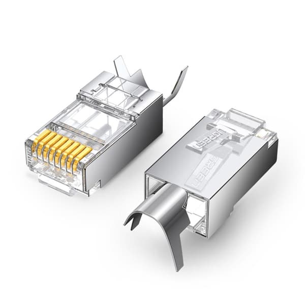 Modulstik RJ45 stik 8P8C Kat 6A / 7 - SÆT med 10 stk.
